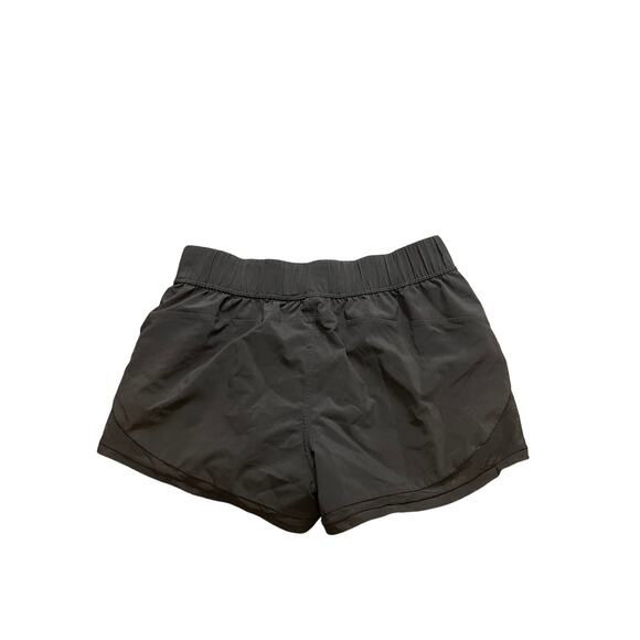 Womens Lululemon Two With One Short Black Gray (Reversible 3") size 4 Active - Picture 3 of 10